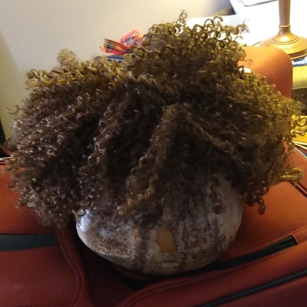 Curly synthetic salon wig from Vanessa by fifth avenue